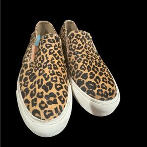 SeaVees Leopard Print Slip-On Sneakers